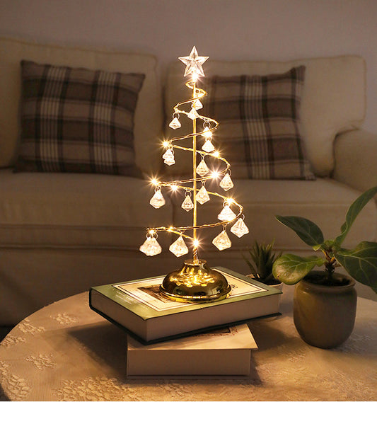 Diamond Christmas Tree |  LED Christmas Tree, Christmas Decoration, Christmas Tree Decor, LED Crystal x-mas lamp, x-mas Decoration