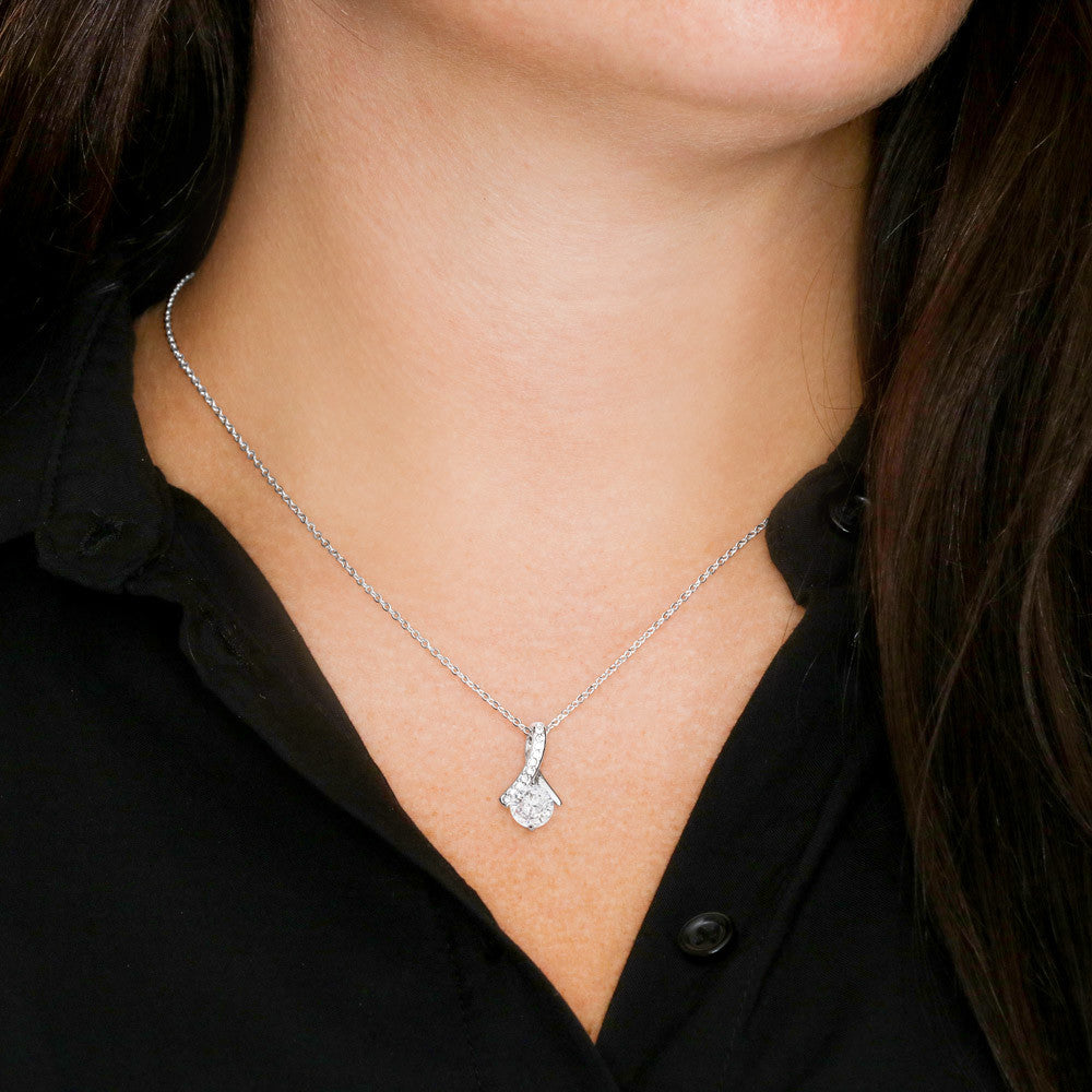 New Journalist Message Card Necklace