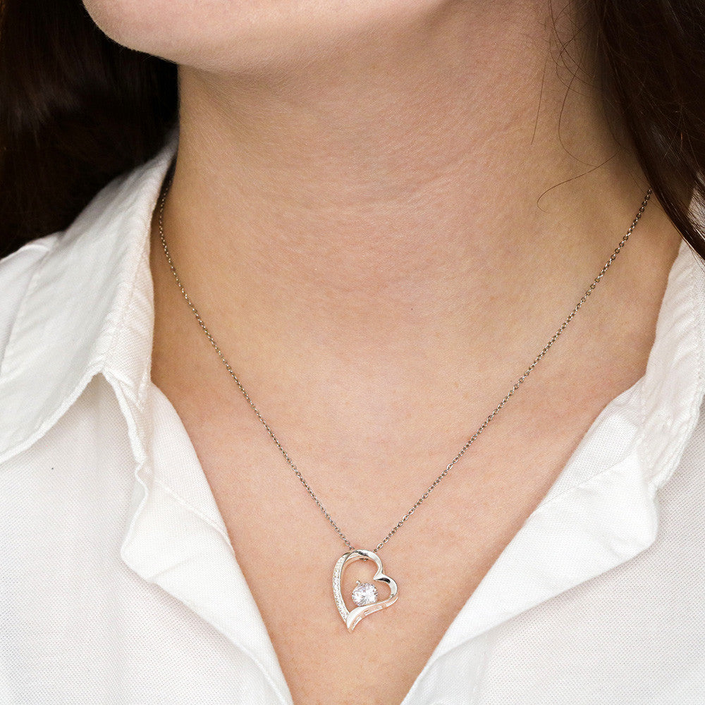 To My Future Wife Message Card Necklace