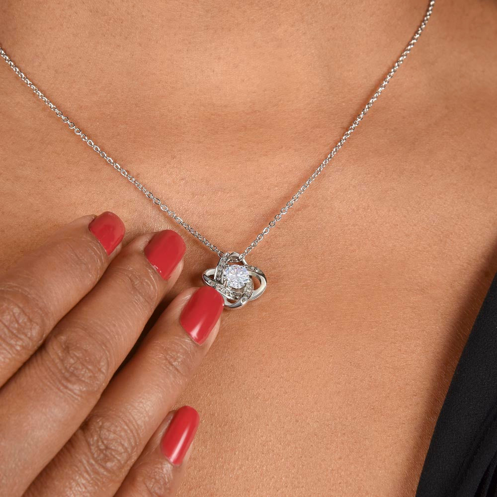 To My Lawyer Daughter– Personalized Message Card Necklace